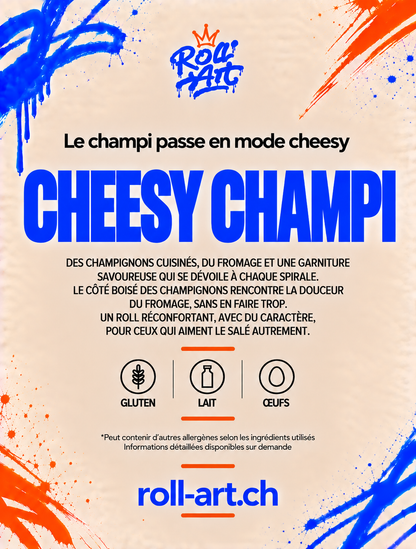 Cheesy Champi 26.9.2026